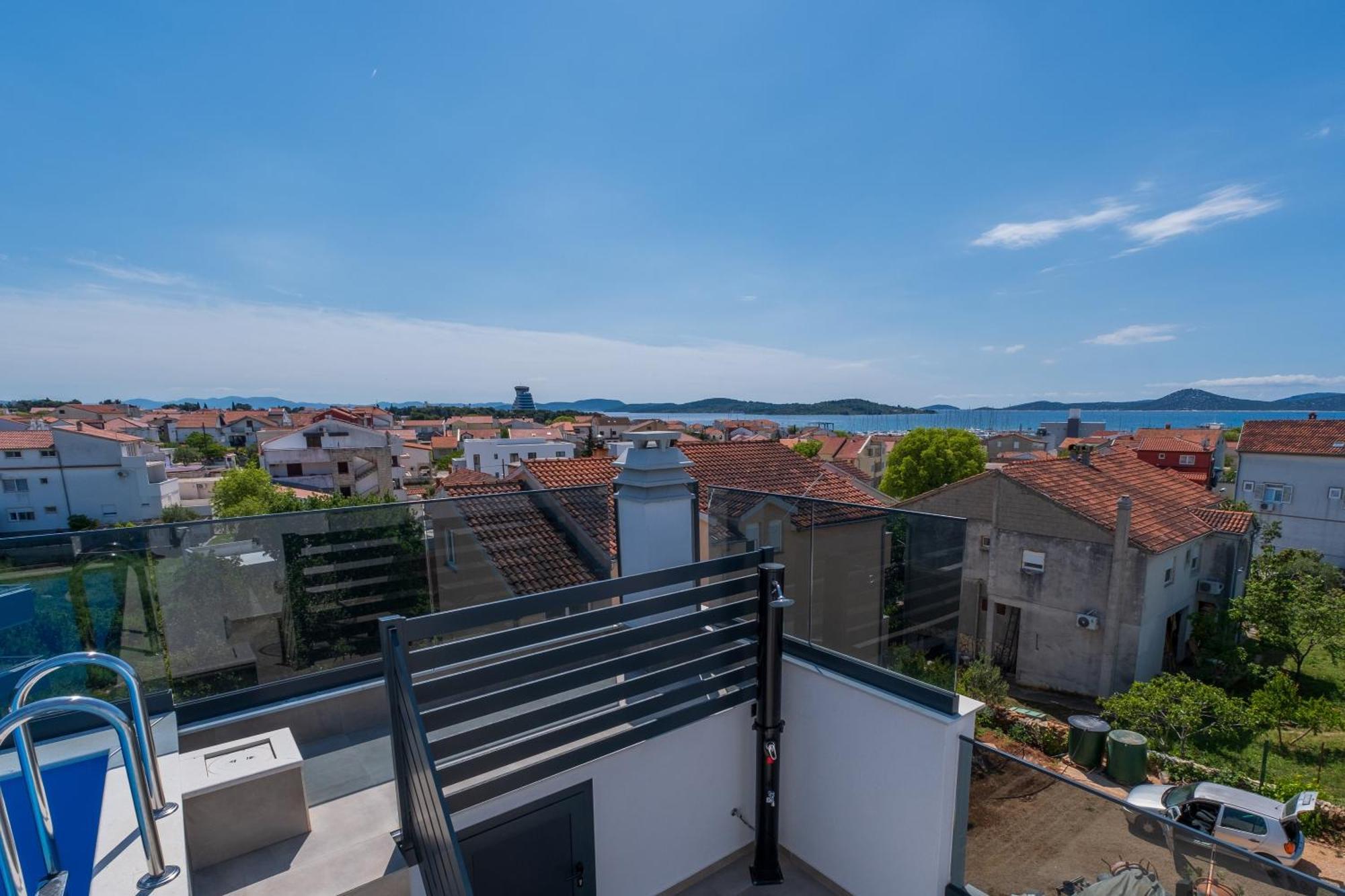 Three-Bedroom Premium Holiday Home Atmosfera With Private Pool&Sauna Vodice Bagian luar foto