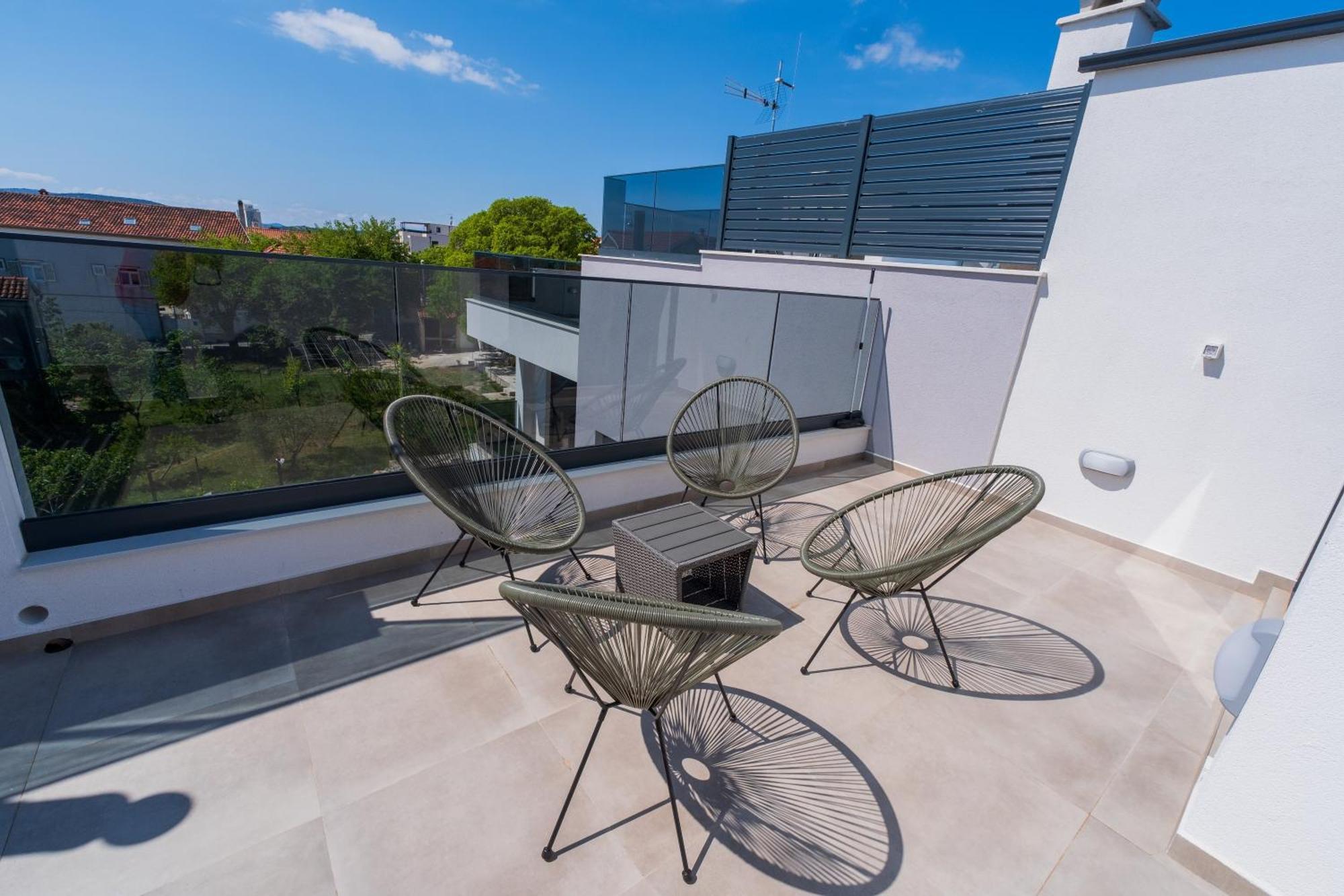 Three-Bedroom Premium Holiday Home Atmosfera With Private Pool&Sauna Vodice Bagian luar foto