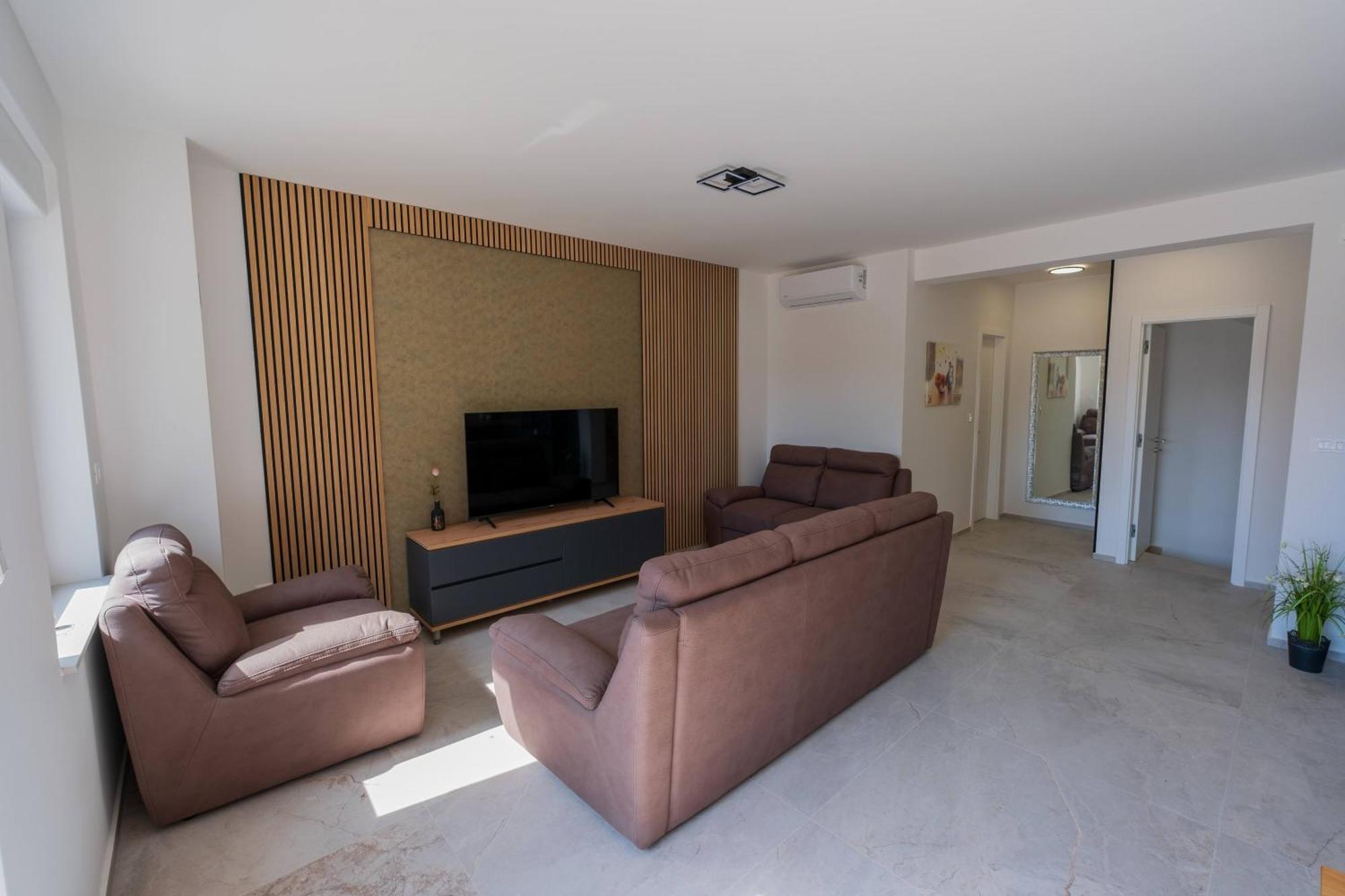 Three-Bedroom Premium Holiday Home Atmosfera With Private Pool&Sauna Vodice Bagian luar foto