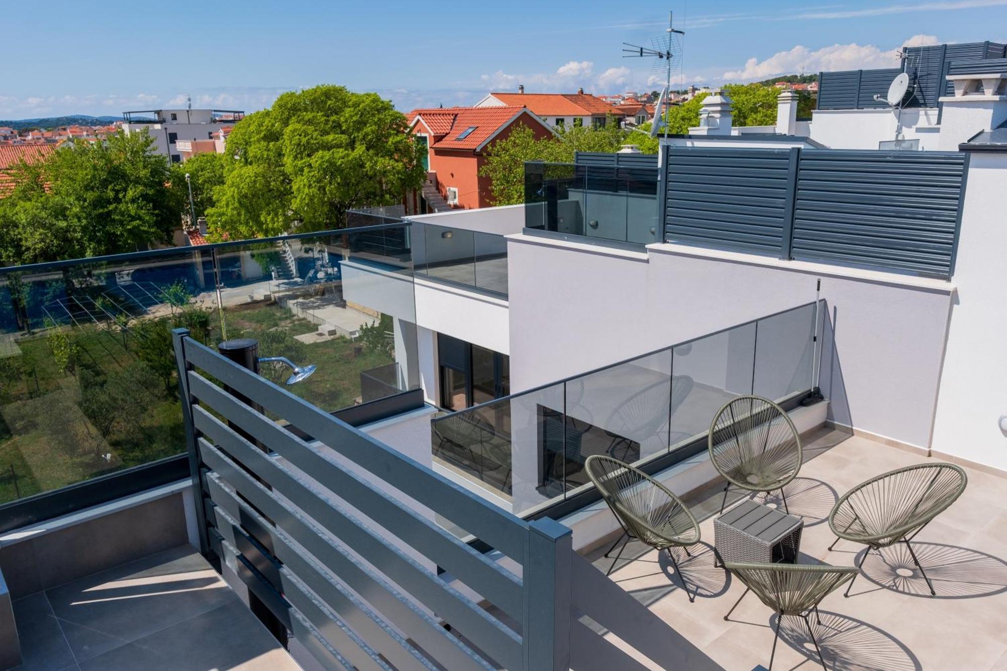 Three-Bedroom Premium Holiday Home Atmosfera With Private Pool&Sauna Vodice Bagian luar foto