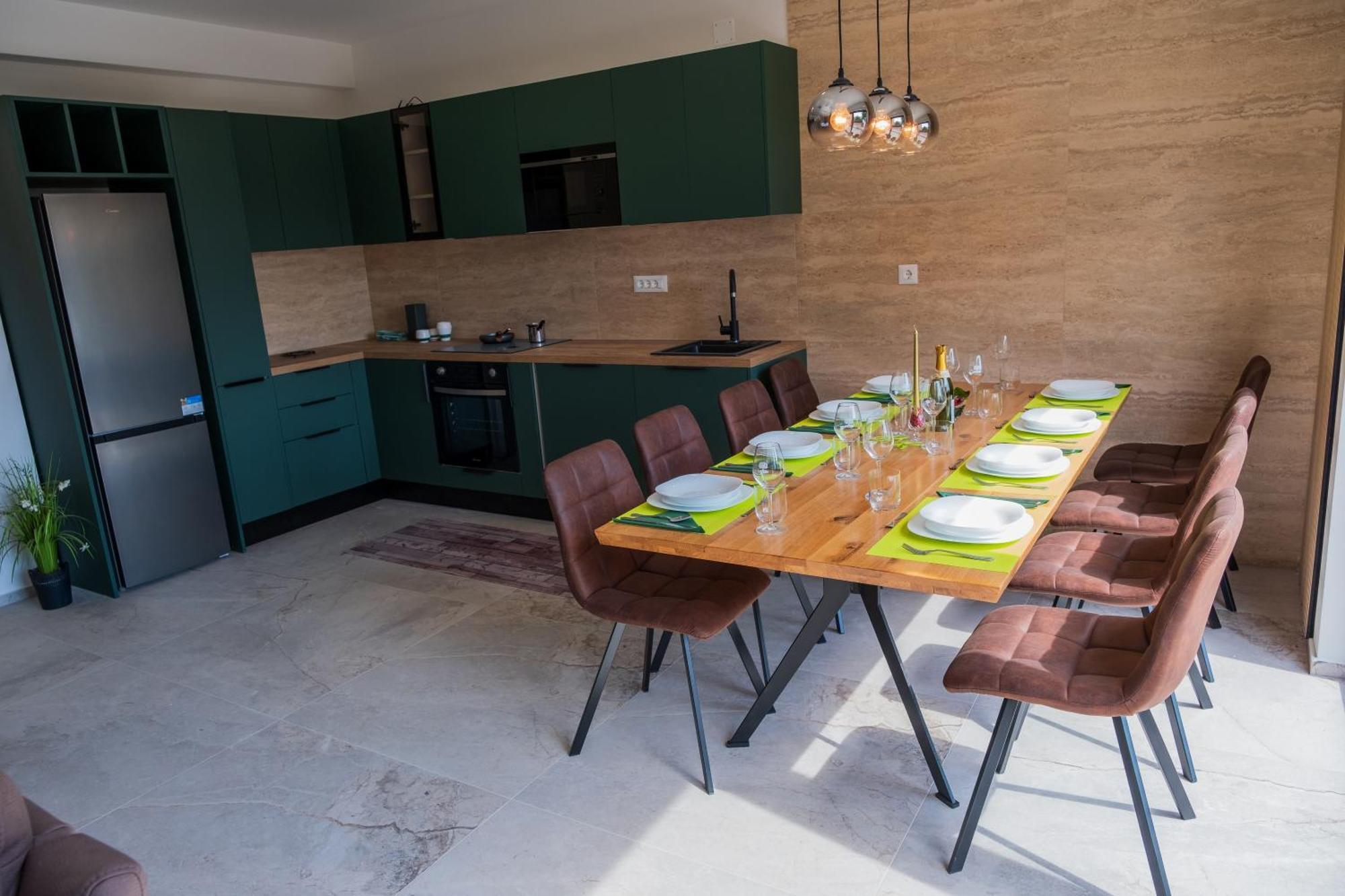Three-Bedroom Premium Holiday Home Atmosfera With Private Pool&Sauna Vodice Bagian luar foto